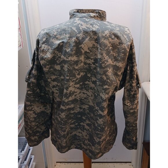 Army Combat Coat Uniform Camo Men's XL Team Soldier Certified Gear 5 Pockets Zip - Picture 3 of 14